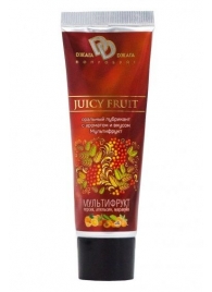 Интимный съедобный лубрикант JUICY FRUIT с ароматом фруктов - 30 мл. - БиоМед - купить с доставкой в Орехово-Зуево