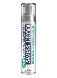 Очищающая пенка для игрушек и тела Swiss Navy Toy   Body Cleaner Foamer - 207 мл. - Swiss navy - купить с доставкой в Орехово-Зуево