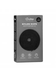 Черная веревка для бондажа Easytoys Bondage Rope - 5 м. - Easy toys - купить с доставкой в Орехово-Зуево