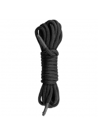 Черная веревка для бондажа Easytoys Bondage Rope - 5 м. - Easy toys - купить с доставкой в Орехово-Зуево