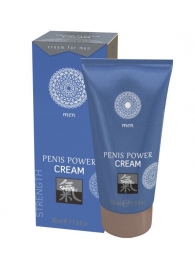 Возбуждающий крем для мужчин Penis Power Cream - 30 мл. - Shiatsu - купить с доставкой в Орехово-Зуево