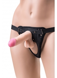 Телесный страпон на трусиках Realstick Hunter - 14,5 см. - ToyFa - купить с доставкой в Орехово-Зуево