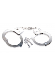 Металлические наручники Beginner s Metal Cuffs - Pipedream - купить с доставкой в Орехово-Зуево
