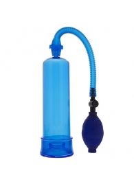 Синяя вакуумная помпа MENZSTUFF PENIS ENLARGER - Dream Toys - в Орехово-Зуево купить с доставкой