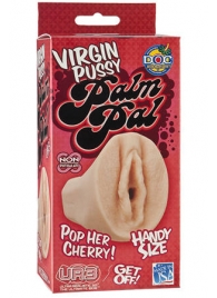 Мастурбатор-вагина Virgin Pussy ULTRASKYN Palm Pal - Doc Johnson - в Орехово-Зуево купить с доставкой