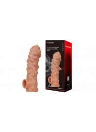 Насадка на фаллос с крупными бугорками EXTREME SLEEVE - 15,6 см. - KOKOS - в Орехово-Зуево купить с доставкой