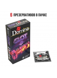 Ароматизированные презервативы DOMINO  Фруктовый слот  - 6 шт. - Domino - купить с доставкой в Орехово-Зуево