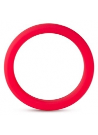 Красное эрекционное кольцо Silicone Go Pro Cock Ring - Blush Novelties - в Орехово-Зуево купить с доставкой