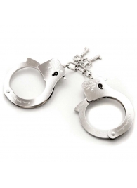 Металлические наручники Metal Handcuffs - Fifty Shades of Grey - купить с доставкой в Орехово-Зуево