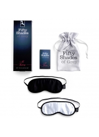 Набор из двух масок на глаза Soft Blindfold Twin Pack - Fifty Shades of Grey - купить с доставкой в Орехово-Зуево