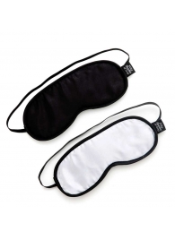 Набор из двух масок на глаза Soft Blindfold Twin Pack - Fifty Shades of Grey - купить с доставкой в Орехово-Зуево