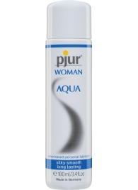 Лубрикант на водной основе pjur WOMAN Aqua - 100 мл. - Pjur - купить с доставкой в Орехово-Зуево