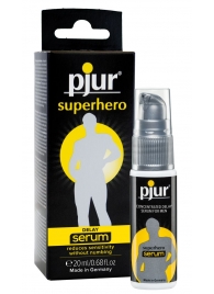 Сыворотка-пролонгатор pjur SUPERHERO Delay Serum - 20 мл. - Pjur - купить с доставкой в Орехово-Зуево