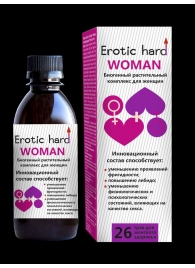 Женский биогенный концентрат для повышения либидо Erotic hard Woman - 250 мл. - Erotic Hard - купить с доставкой в Орехово-Зуево