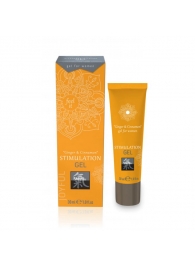 Возбуждающий интимный гель STIMULATION GEL Ginger   Cinnamon - 30 мл. - Shiatsu - купить с доставкой в Орехово-Зуево