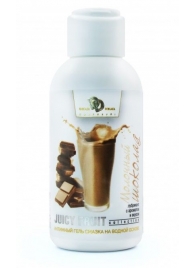 Интимный гель-смазка JUICY FRUIT с ароматом молочного шоколада - 100 мл. - БиоМед - купить с доставкой в Орехово-Зуево