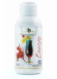Интимный гель-смазка JUICY FRUIT с ароматом энергетика - 100 мл. - БиоМед - купить с доставкой в Орехово-Зуево