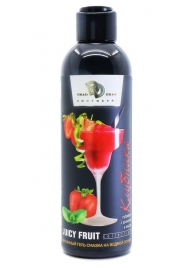 Интимный гель-смазка JUICY FRUIT с ароматом клубники - 200 мл. - БиоМед - купить с доставкой в Орехово-Зуево