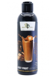 Интимный гель-смазка JUICY FRUIT с ароматом молочного шоколада - 200 мл. - БиоМед - купить с доставкой в Орехово-Зуево