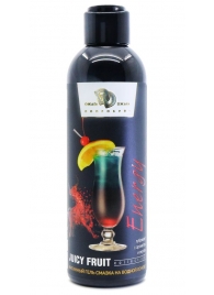 Интимный гель-смазка JUICY FRUIT с ароматом энергетика - 200 мл. - БиоМед - купить с доставкой в Орехово-Зуево