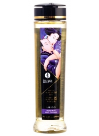 Массажное масло Libido Exotic Fruits с ароматом экзотических фруктов - 240 мл. - Shunga - купить с доставкой в Орехово-Зуево
