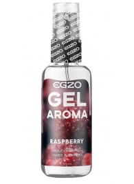 Интимный лубрикант EGZO AROMA с ароматом малины - 50 мл. - EGZO - купить с доставкой в Орехово-Зуево