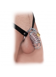 Кольцо верности Extreme Chastity Belt с фиксацией головки - Pipedream - купить с доставкой в Орехово-Зуево