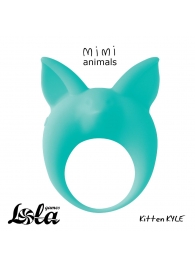 Зеленое эрекционное кольцо Kitten Kyle - Lola Games - в Орехово-Зуево купить с доставкой