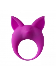 Фиолетовое эрекционное кольцо Kitten Kyle - Lola Games - в Орехово-Зуево купить с доставкой