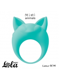Зеленое эрекционное кольцо Lemur Remi - Lola Games - в Орехово-Зуево купить с доставкой