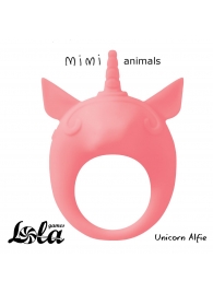 Оранжевое эрекционное кольцо Unicorn Alfie - Lola Games - в Орехово-Зуево купить с доставкой