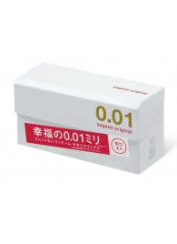 Супер тонкие презервативы Sagami Original 0.01 - 10 шт. - Sagami - купить с доставкой в Орехово-Зуево