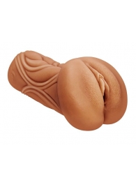 Кофейный мастурбатор-вагина Dumpling - Lola Games - в Орехово-Зуево купить с доставкой