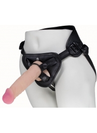 Пояс харнесс BEST UNI strap с 2 сменными насадками - 18,5 и 16 см. - LOVETOY (А-Полимер) - купить с доставкой в Орехово-Зуево