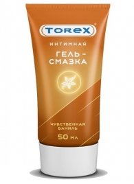 Смазка на водной основе TOREX  Чувственная ваниль  - 50 мл. - Torex - купить с доставкой в Орехово-Зуево