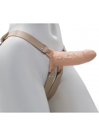 Телесный мужской парапротез MEN STYLE - 15 см. - LOVETOY (А-Полимер) - купить с доставкой в Орехово-Зуево