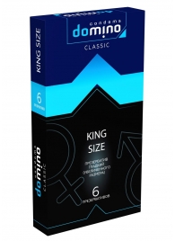 Презервативы увеличенного размера DOMINO Classic King size - 6 шт. - Domino - купить с доставкой в Орехово-Зуево