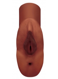 Коричневый мастурбатор Perfect Pussy Double Stroker - Pipedream - в Орехово-Зуево купить с доставкой