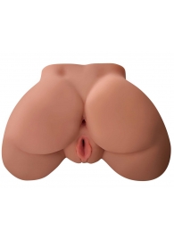 Кофейный мастурбатор-полуторс Perfect Ass Masturbator - Pipedream - в Орехово-Зуево купить с доставкой