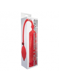 Красная вакуумная помпа Power Pump Red - Toy Joy - в Орехово-Зуево купить с доставкой