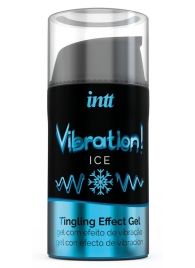 Жидкий интимный гель с эффектом вибрации Vibration! Ice - 15 мл. - INTT - купить с доставкой в Орехово-Зуево