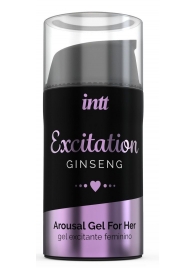 Женский возбуждающий интимный гель Excitation Ginseng - 15 мл. - INTT - купить с доставкой в Орехово-Зуево