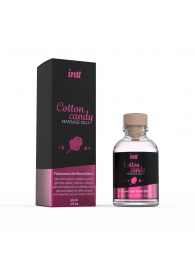 Массажный гель с согревающим эффектом Cotton Candy - 30 мл. - INTT - купить с доставкой в Орехово-Зуево