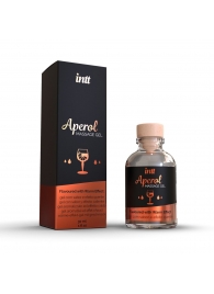 Массажный гель с согревающим эффектом Aperol - 30 мл. - INTT - купить с доставкой в Орехово-Зуево