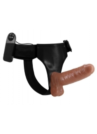 Страпон на трусиках с вибрацией Ultra Passionate Harness - 16 см. - Baile - купить с доставкой в Орехово-Зуево