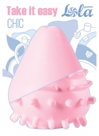 Нежно-розовый мастурбатор Chic - Lola Games - в Орехово-Зуево купить с доставкой