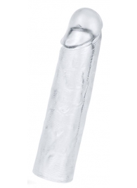 Прозрачная насадка-удлинитель Flawless Clear Penis Sleeve Add 1 - 15,5 см. - Lovetoy - в Орехово-Зуево купить с доставкой