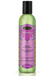 Массажное масло Naturals Island Passion Berry с ароматом тропических фруктов - 236 мл. - Kama Sutra - купить с доставкой в Орехово-Зуево