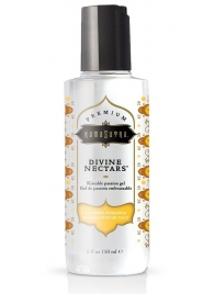 Гель-лубрикант на водной основе Divine Nectars Vanilla с ароматом ванили - 150 мл. - Kama Sutra - купить с доставкой в Орехово-Зуево