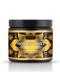 Пудра для тела Honey Dust Body Powder с ароматом кокоса и ананаса - 170 гр. - Kama Sutra - купить с доставкой в Орехово-Зуево